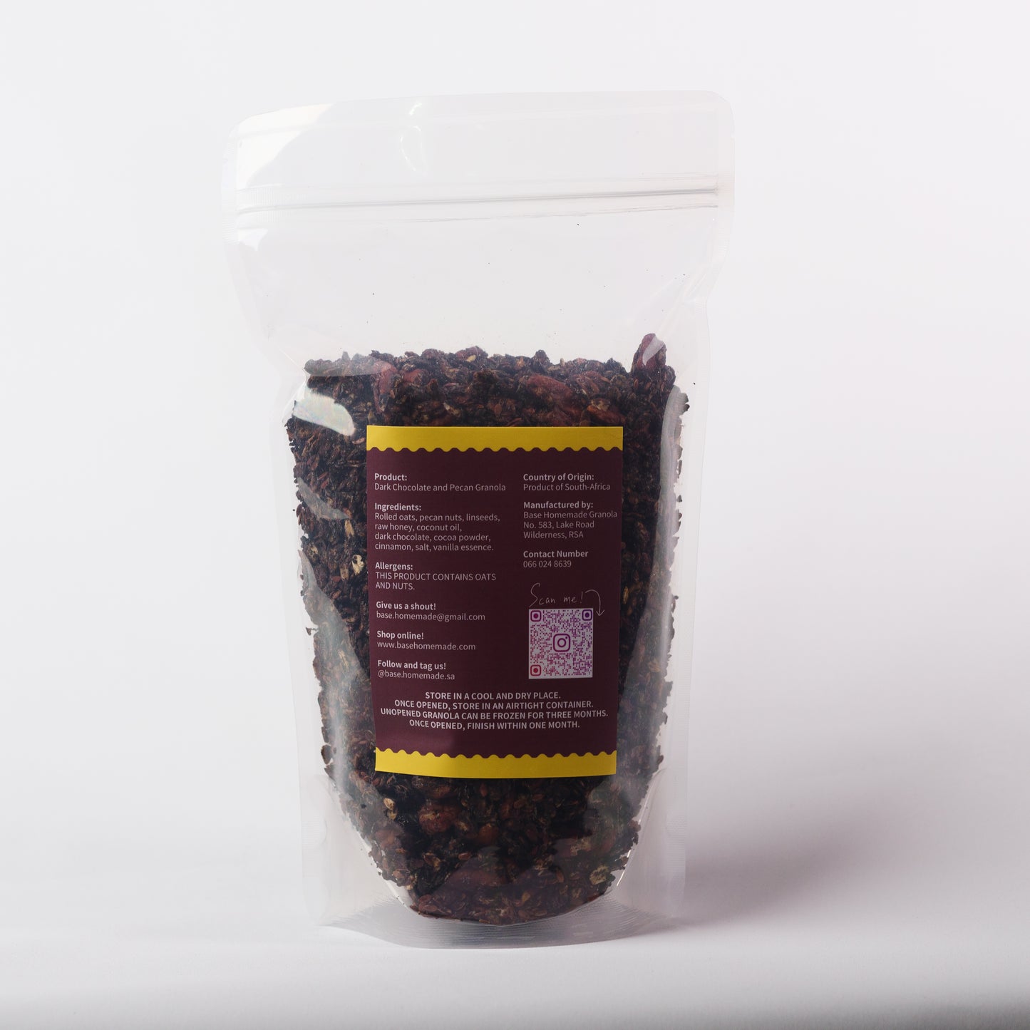 Dark Chocolate & Pecan Granola